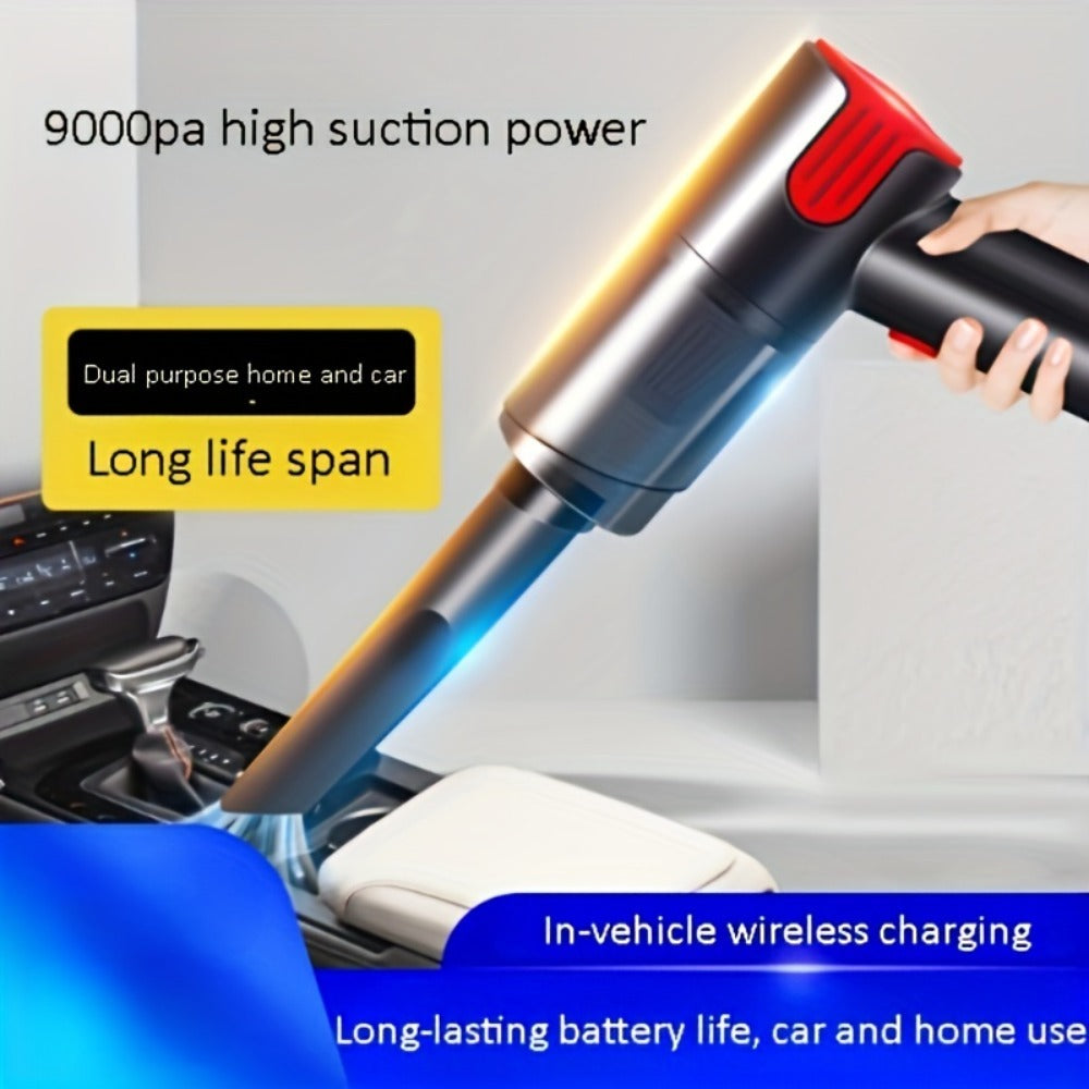 Wireless Car Vacuum Cleaner – USB Rechargeable Handheld Mini Portable for Car & Home