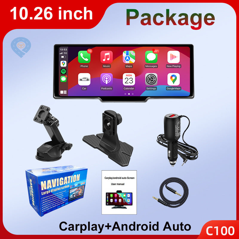 Wireless CarPlay & Android Auto Smart Car Screen – Central Control Display