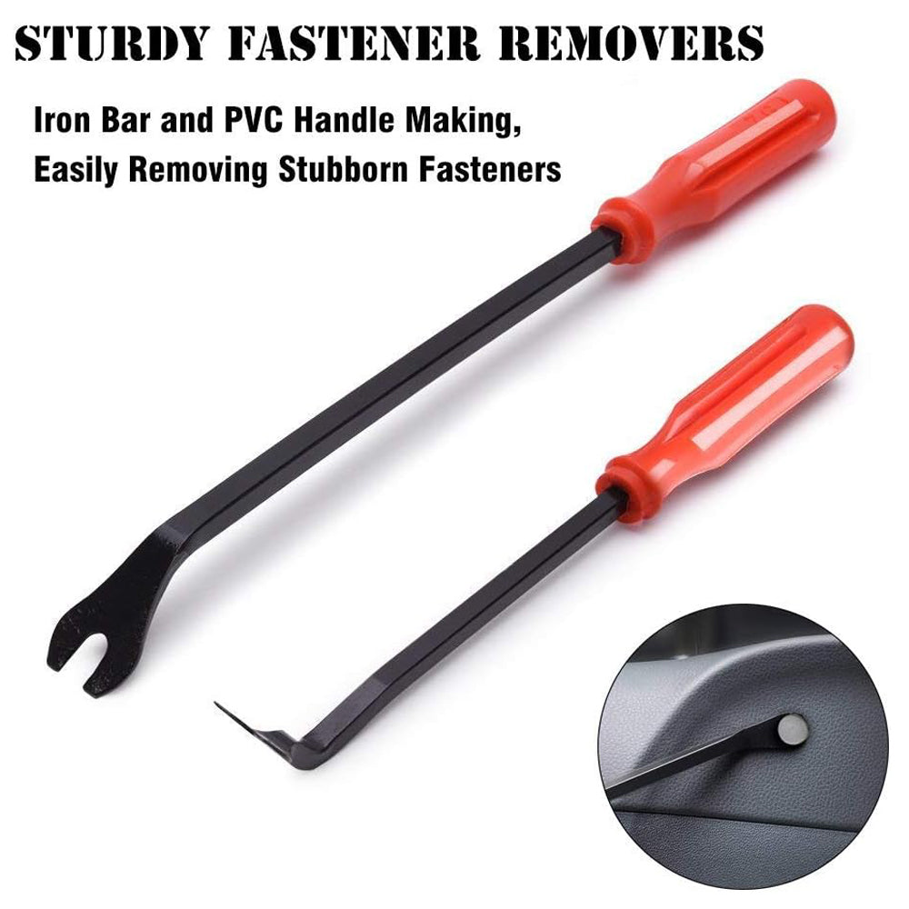 19-Piece Auto Trim Removal Kit – Car Panel Pry Tool Set for Dashboard, Stereo & Interior