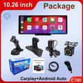 Wireless CarPlay & Android Auto Smart Car Screen – Central Control Display