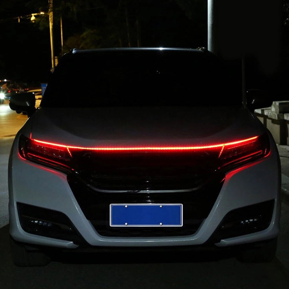 180cm 12V Waterproof LED Daytime Running Light Strip – Flexible DRL for Car, Truck & SUV